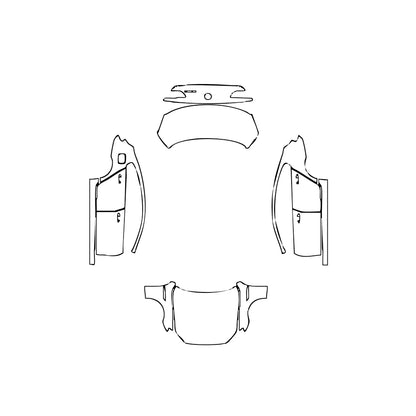 Pre-Cut PPF BMW 6 Series Gran Coupe Base 2015 - PPF-Kits