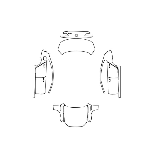 Pre-Cut PPF BMW 6 Series Gran Coupe Base 2015 - PPF-Kits