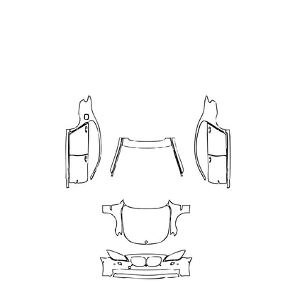 Pre-Cut PPF BMW 7 Series Luxury 2009 - PPF-Kits