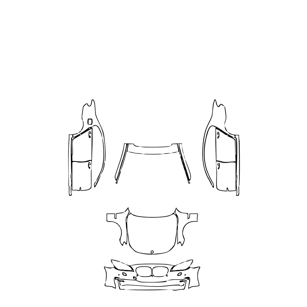 Pre-Cut PPF BMW 7 Series Luxury 2014 - PPF-Kits