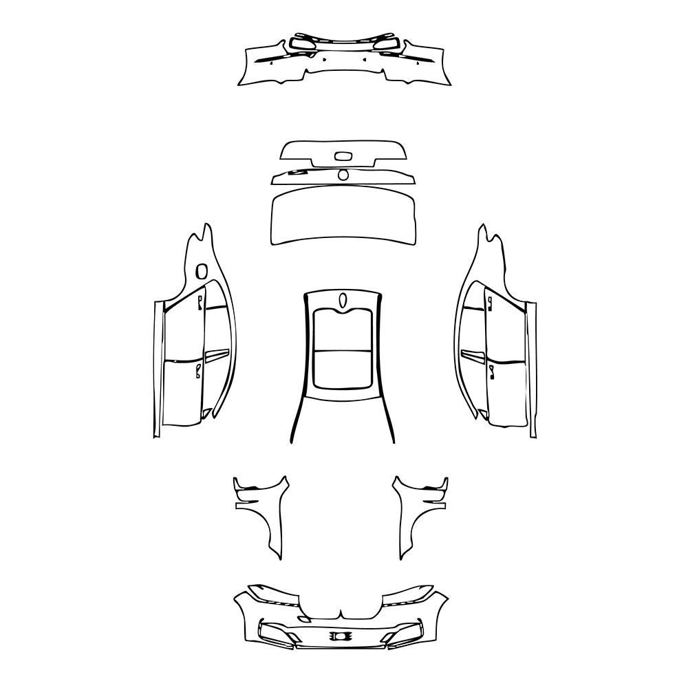 Pre-Cut PPF BMW 7 Series Luxury 2021 - PPF-Kits