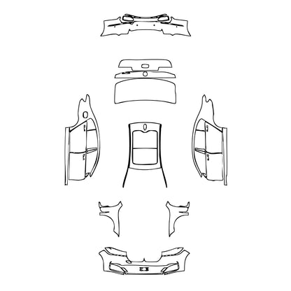 Pre-Cut PPF BMW 7 Series Luxury 2022 - PPF-Kits