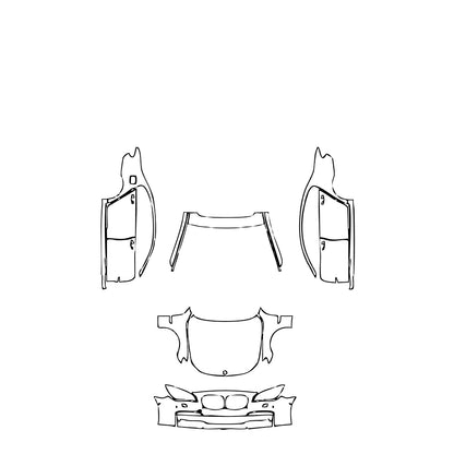 Pre-Cut PPF BMW 7 Series M Sport 2010 - PPF-Kits