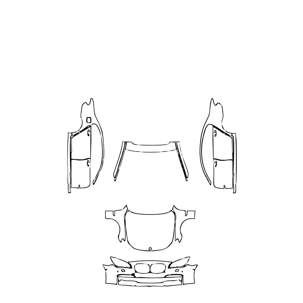 Pre-Cut PPF BMW 7 Series M Sport 2014 - PPF-Kits