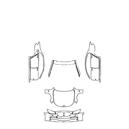 Pre-Cut PPF BMW 7 Series M Sport 2014 - PPF-Kits