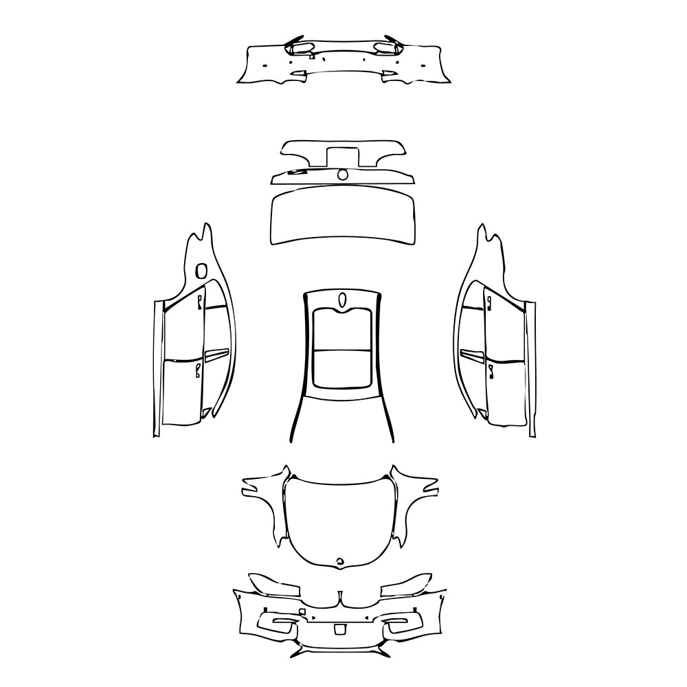 Pre-Cut PPF BMW 7 Series M Sport 2017 - PPF-Kits