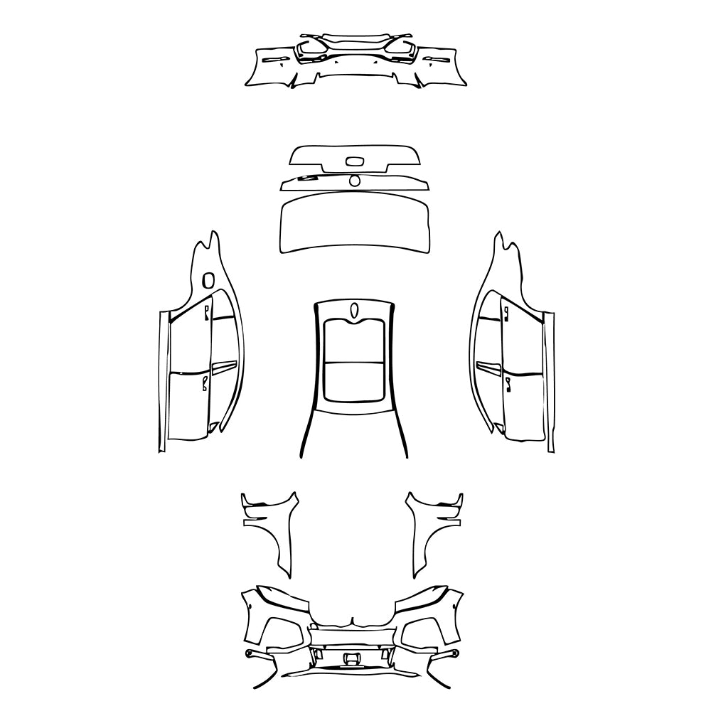 Pre-Cut PPF BMW 7 Series M Sport 2019 - PPF-Kits