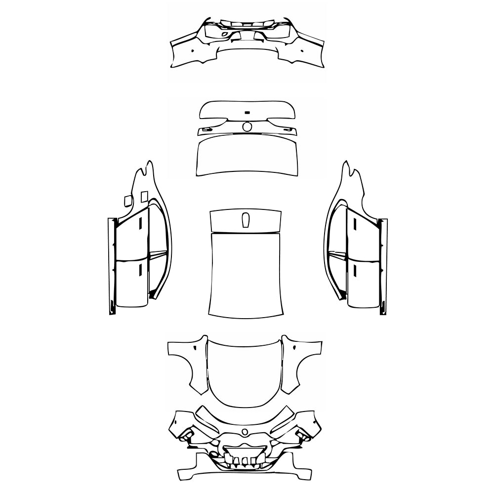 Pre-Cut PPF BMW 7 Series M Sport 2023 - PPF-Kits