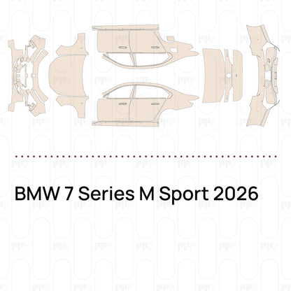 Voorgesneden PPF BMW 7 Series M Sport 2026