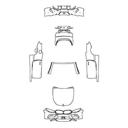 Pre-Cut PPF BMW 8 Series Convertible M8 2021 - PPF-Kits