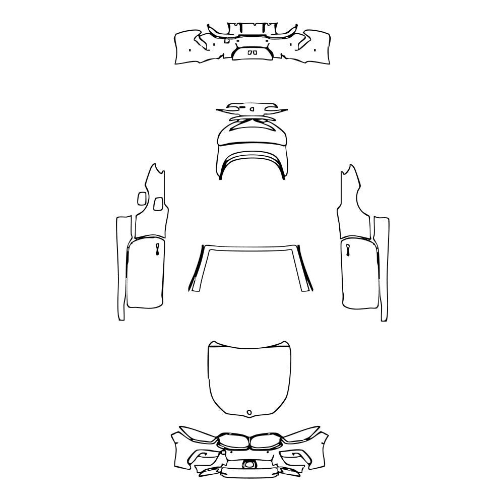 Pre-Cut PPF BMW 8 Series Convertible M8 2022 - PPF-Kits
