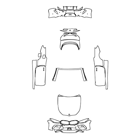 Pre-Cut PPF BMW 8 Series Convertible M8 2024 - PPF-Kits