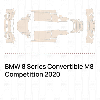 Voorgesneden PPF BMW 8 Series Convertible M8 Competition 2020