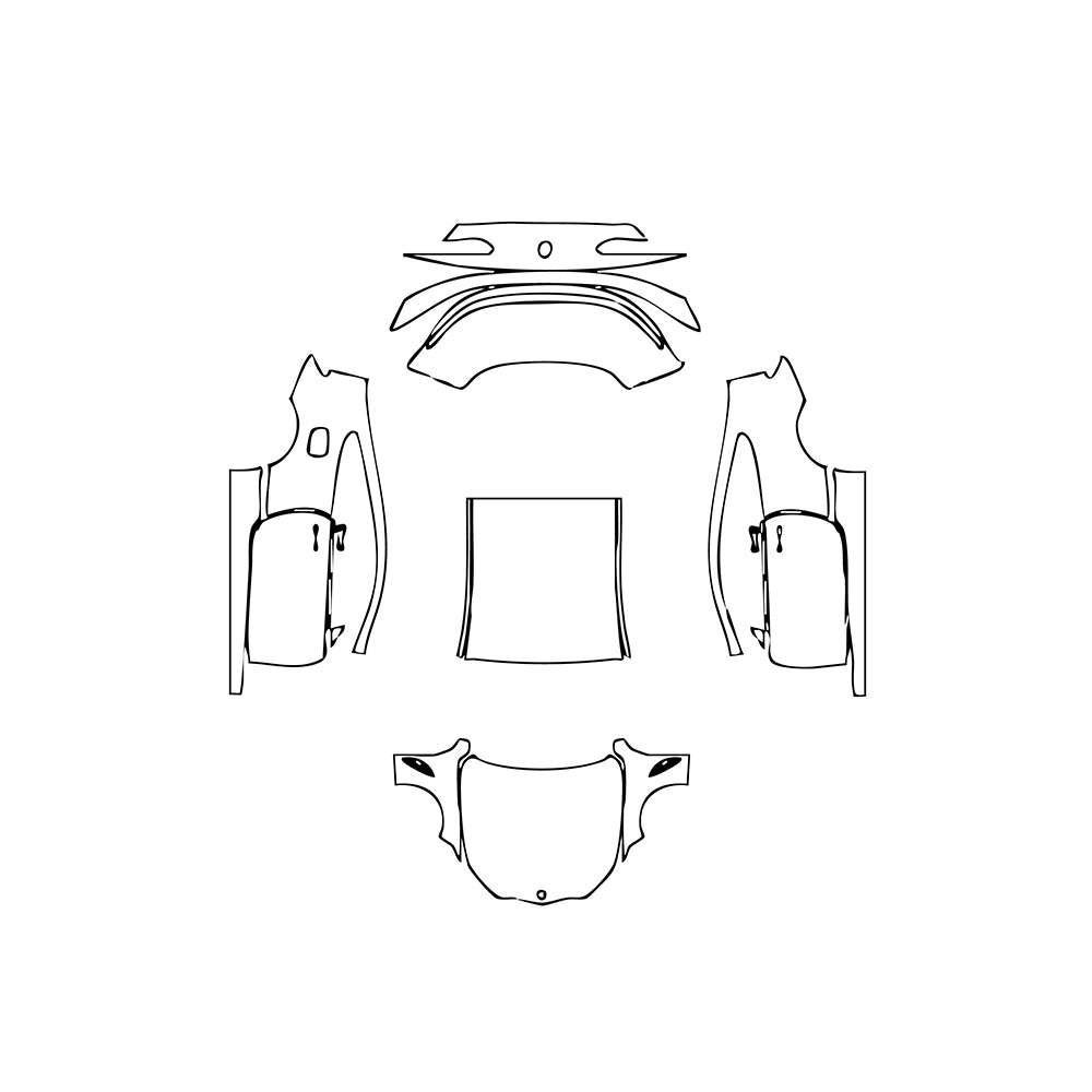 Pre-Cut PPF BMW 8 Series Coupe Sport 2023 - PPF-Kits