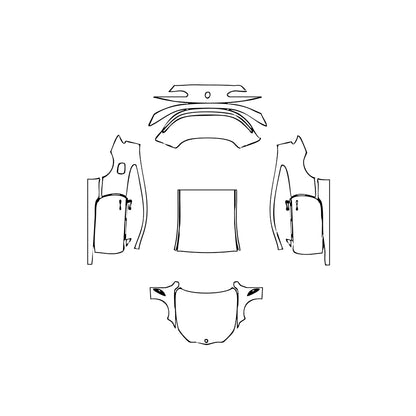 Pre-Cut PPF BMW 8 Series Coupe Sport 2024 - PPF-Kits