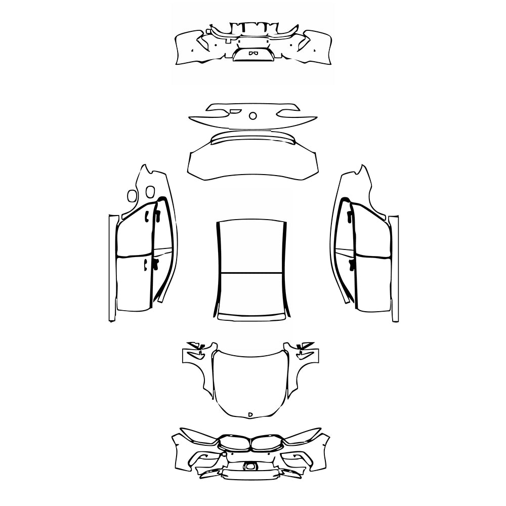 Pre-Cut PPF BMW 8 Series Gran Coupe M8 2023 - PPF-Kits