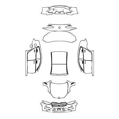 Pre-Cut PPF BMW 8 Series Gran Coupe Sport 2020 - PPF-Kits