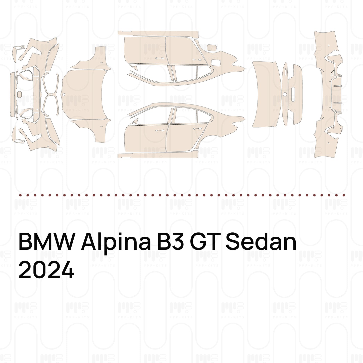 Voorgesneden PPF BMW Alpina B3 GT Sedan 2024