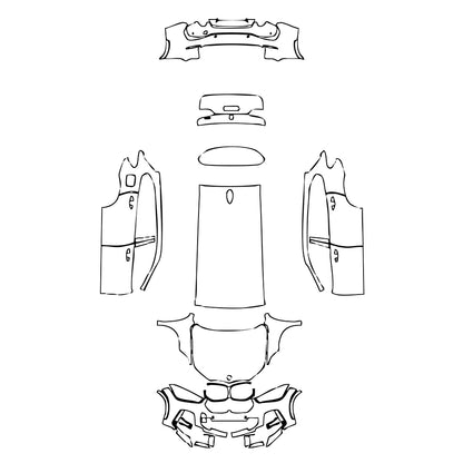Pre-Cut PPF BMW X1 Extended Wheelbase M Sport 2021 - PPF-Kits