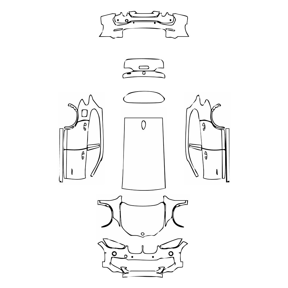 Pre-Cut PPF BMW X1 Standard Wheelbase M Sport 2018 - PPF-Kits