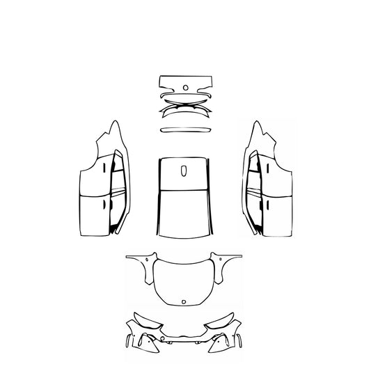 Pre-Cut PPF BMW X2 Base 2025 - PPF-Kits