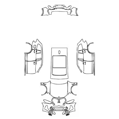 Pre-Cut PPF BMW X3 Standard Wheelbase M40i 2024 - PPF-Kits