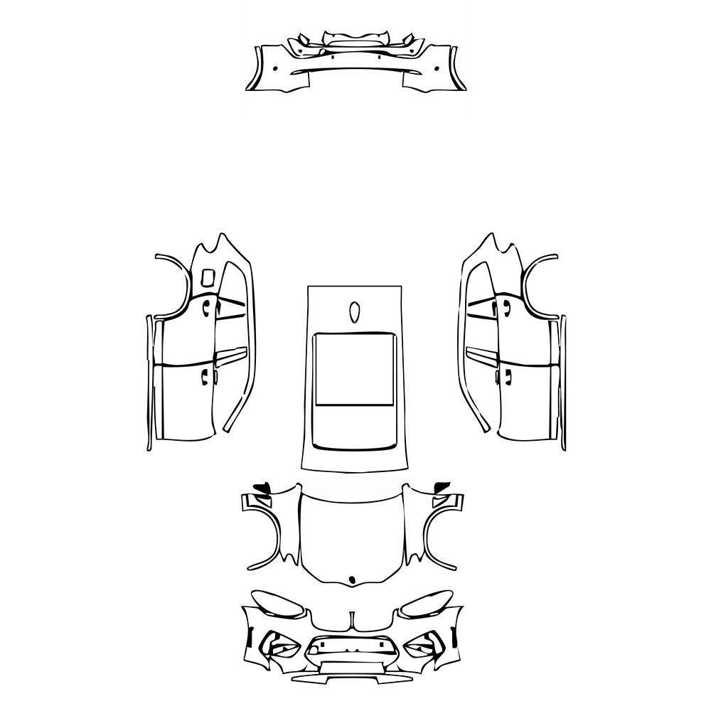 Pre-Cut PPF BMW X3 Standard Wheelbase X3 M 2021 - PPF-Kits