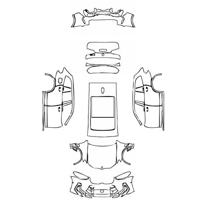Pre-Cut PPF BMW X3 Standard Wheelbase X3 M 2023 - PPF-Kits