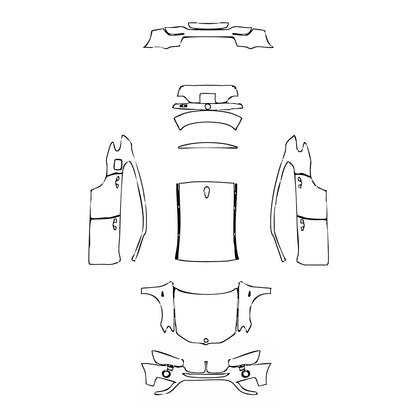 Pre-Cut PPF BMW X4 Base 2018 - PPF-Kits