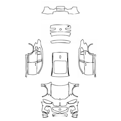 Pre-Cut PPF BMW X4 M40i 2019 - PPF-Kits