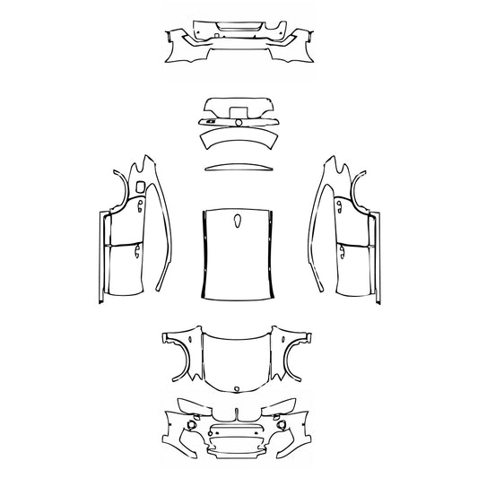 Pre-Cut PPF BMW X4 M Sport 2016 - PPF-Kits