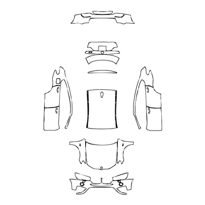 Pre-Cut PPF BMW X4 xLine 2016 - PPF-Kits