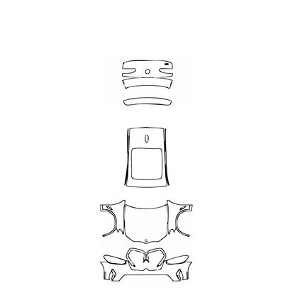 Pre-Cut PPF BMW X4 xLine 2022 - PPF-Kits