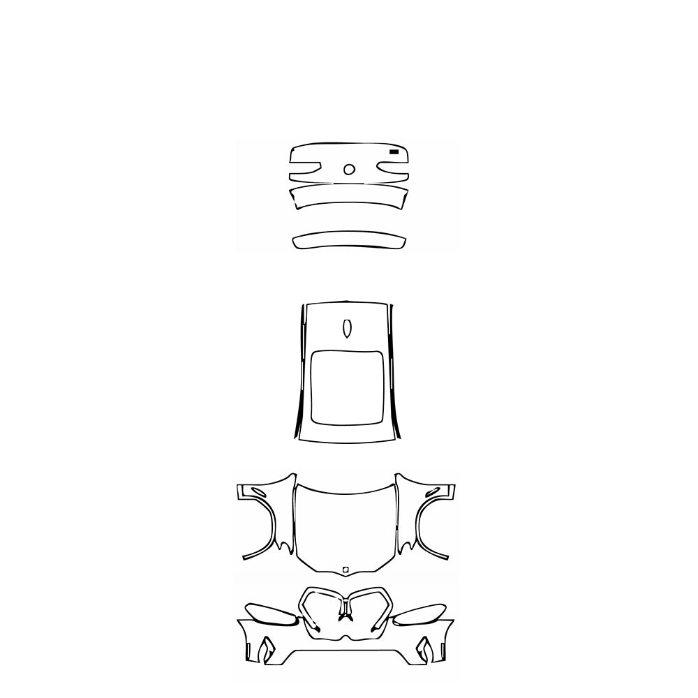 Pre-Cut PPF BMW X4 xLine 2025 - PPF-Kits