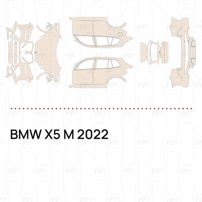 Voorgesneden PPF BMW X5 M 2022