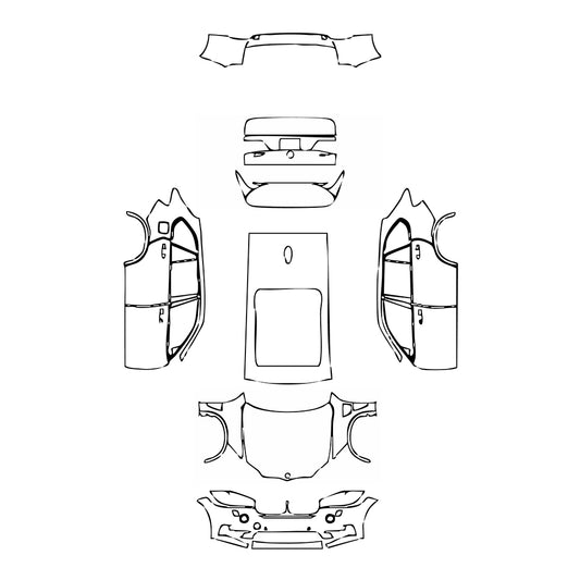 Pre-Cut PPF BMW X5 Standard Wheelbase eDrive 2018 - PPF-Kits