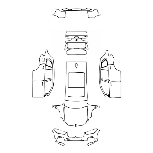 Pre-Cut PPF BMW X5 Standard Wheelbase xLine 2020 - PPF-Kits