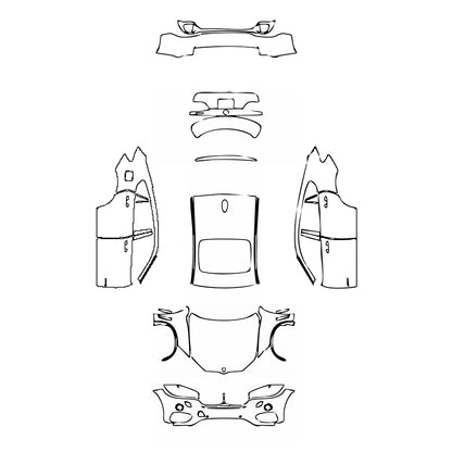 Pre-Cut PPF BMW X6 Base 2016 - PPF-Kits