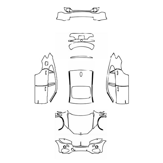 Pre-Cut PPF BMW X6 Base 2018 - PPF-Kits