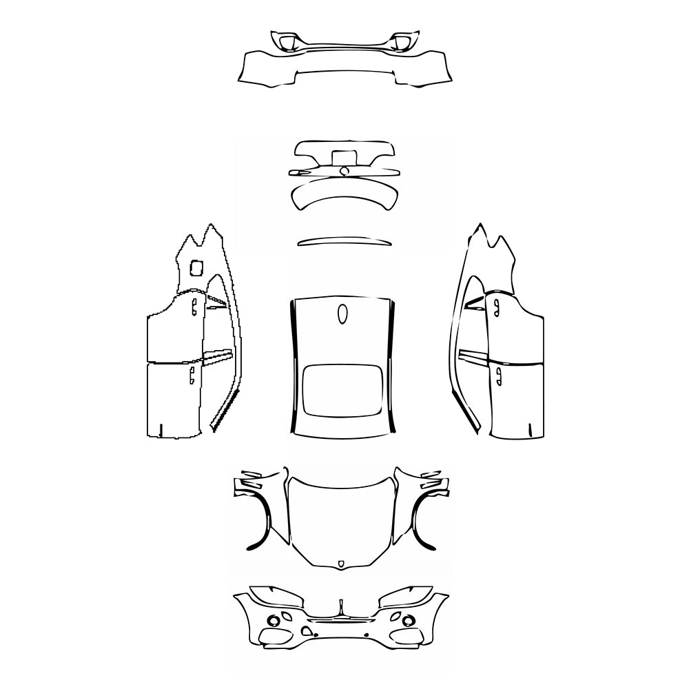 Pre-Cut PPF BMW X6 Base 2019 - PPF-Kits