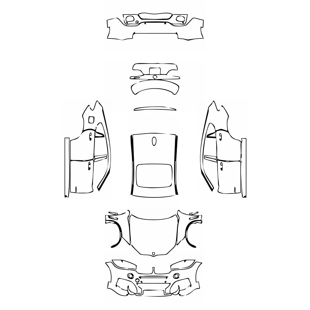 Pre-Cut PPF BMW X6 M Sport 2015 - PPF-Kits