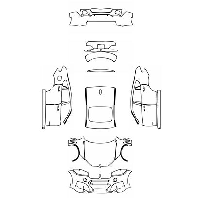 Pre-Cut PPF BMW X6 M Sport 2015 - PPF-Kits
