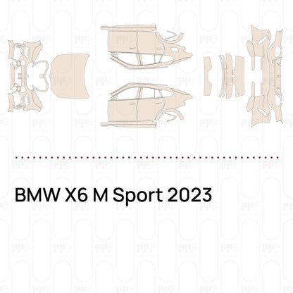 Voorgesneden PPF BMW X6 M Sport 2023
