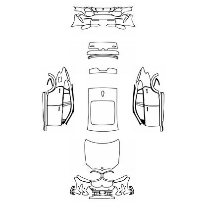 Pre-Cut PPF BMW X6 M Sport 2025 - PPF-Kits