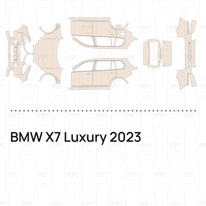 Voorgesneden PPF BMW X7 Luxury 2023