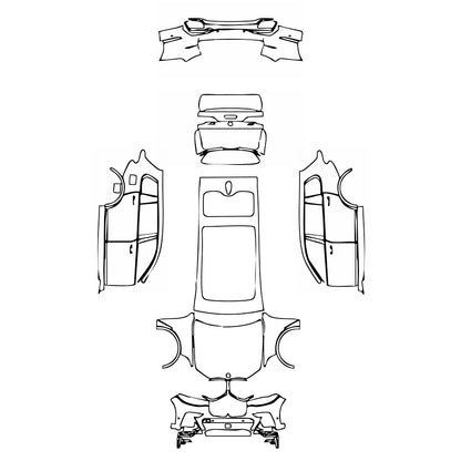 Pre-Cut PPF BMW X7 M Sport 2019 - PPF-Kits