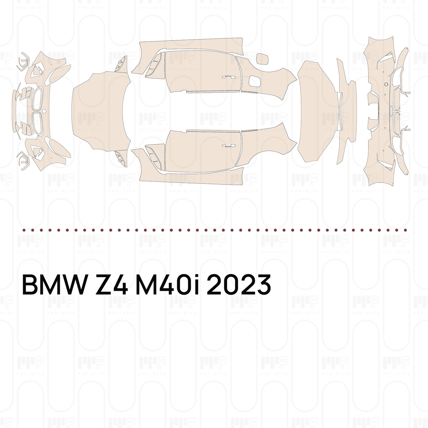 Voorgesneden PPF BMW Z4 M40i 2023