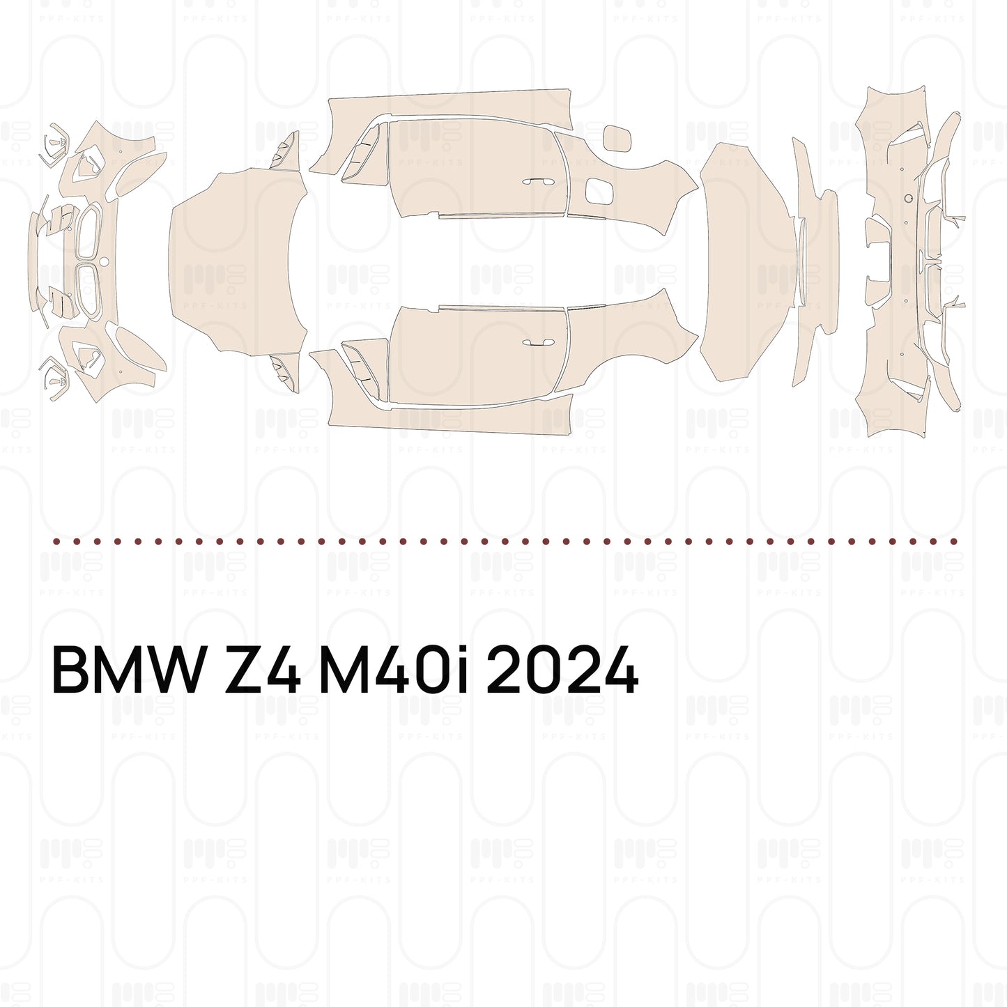 Voorgesneden PPF BMW Z4 M40i 2024