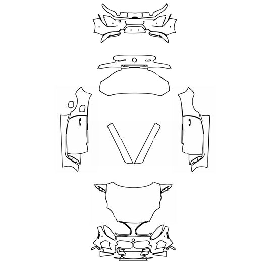 Pre-Cut PPF BMW Z4 M Sport 2020 - PPF-Kits
