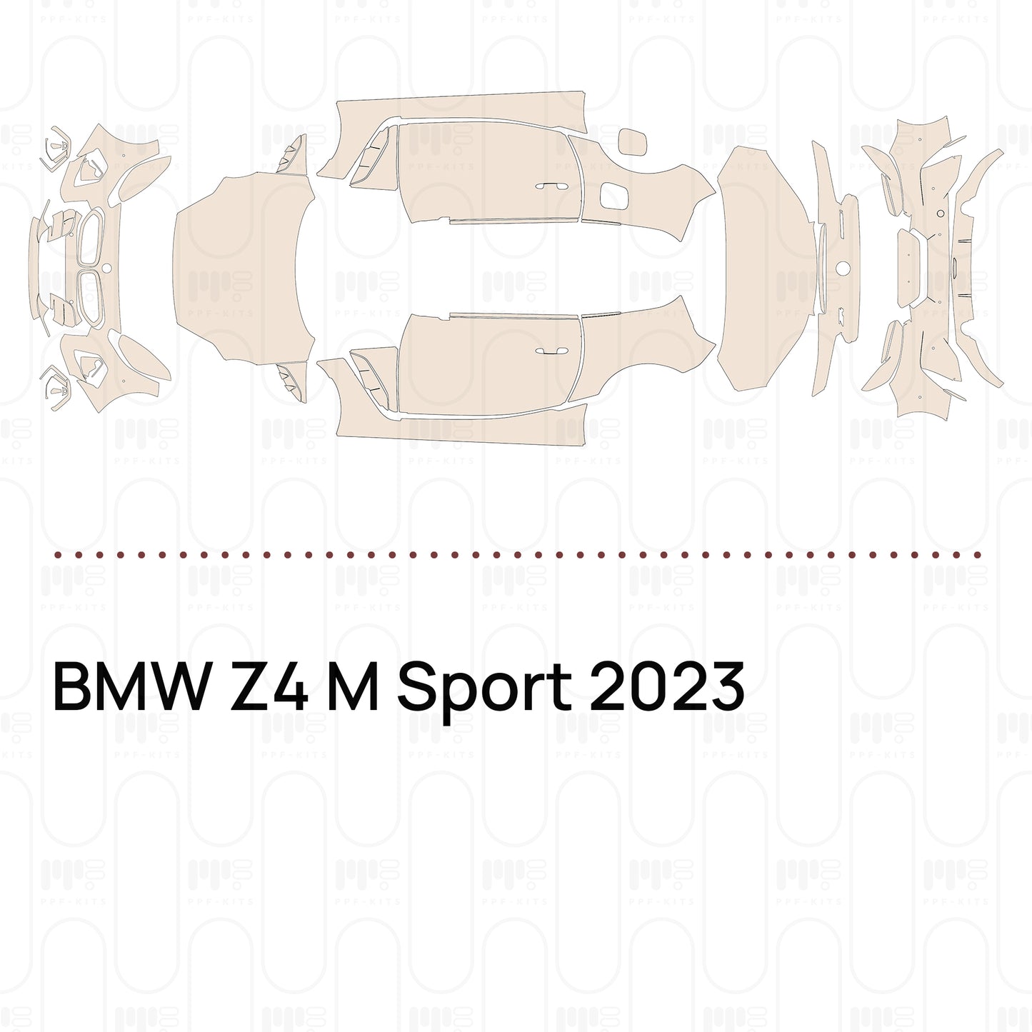 Voorgesneden PPF BMW Z4 M Sport 2023